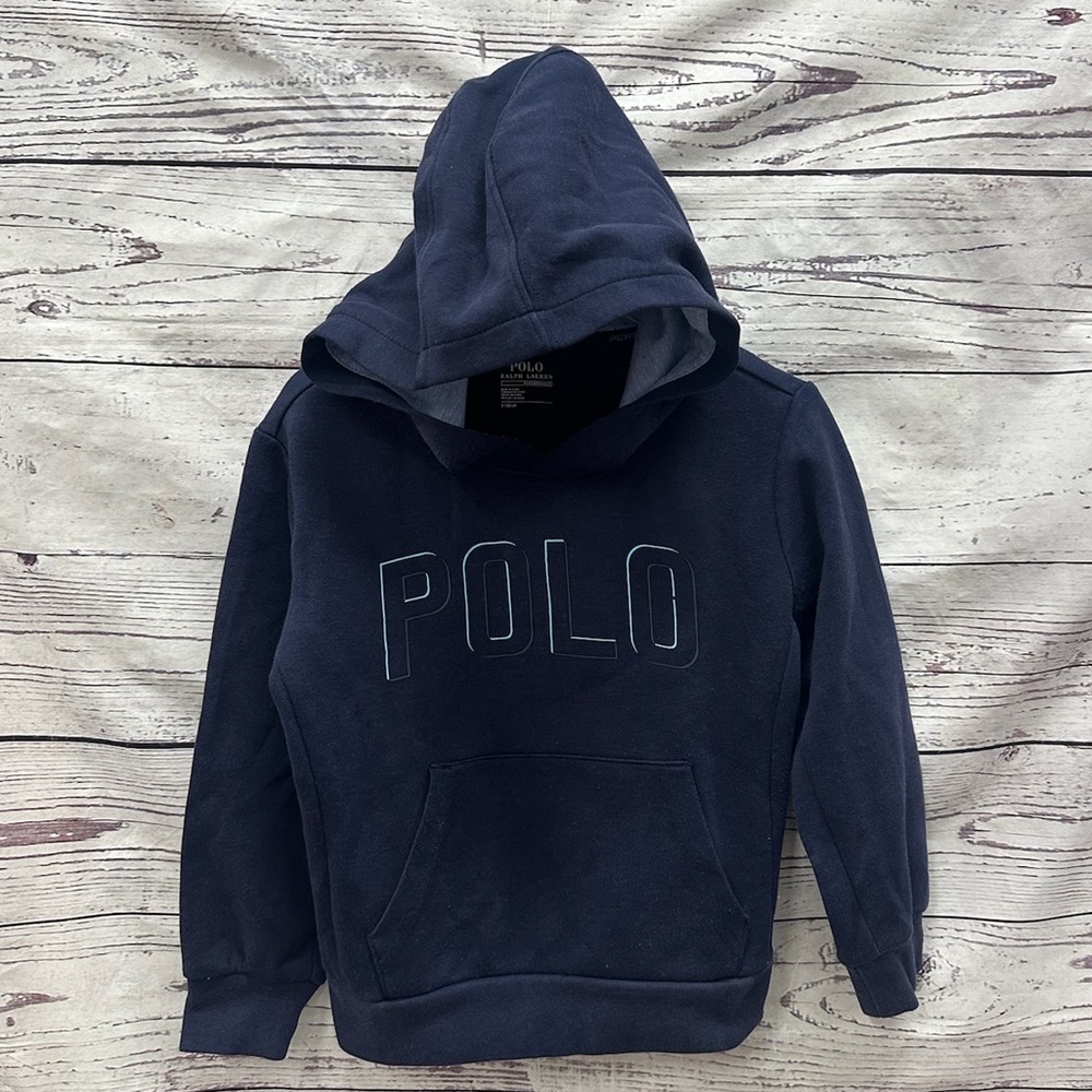 Polo Ralph Lauren Boys Performance Hoodie Sweatshirt Size 5